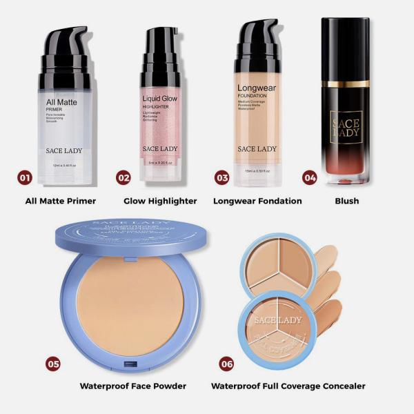 Full Face Makeup Set Kit